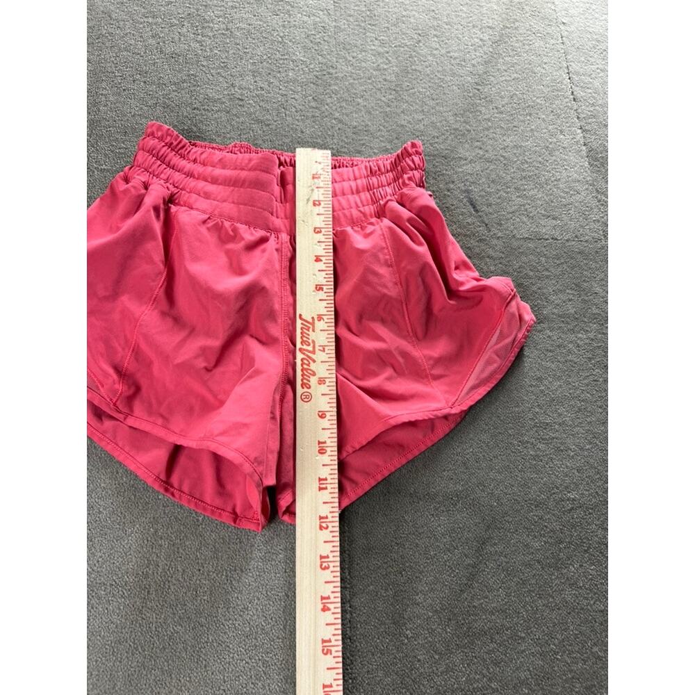 Lululemon Pink Hotty Hot Shorts Size 0 - Picture 4 of 5